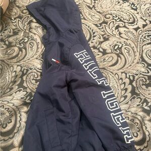 Tommy Hilfiger Navy Hooded Windbreaker